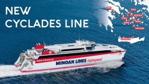 New Cyclades ferry connection Minoan Lines